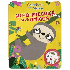 Colorindo Meu Mundo: Bicho-Preguiça e Seus Amigos