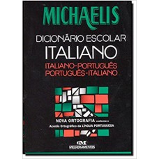 DICIONARIO ESCOLAR ITALIANO/PORT. MICHAELIS COM CD