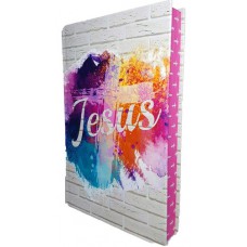 BIBLIA HDO HIPERGIGANTE CRUZ E JESUS E CORES