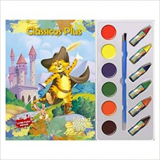 AQUARELA CLASSICOS PLUS - O GATO DE BOTAS