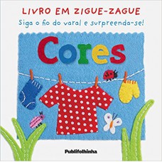 CORES - LIVRO EM  ZIGUE ZAGUE