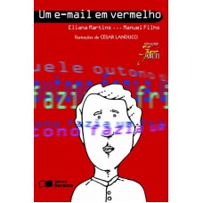 Um e-mail em vermelho