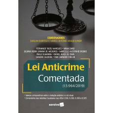 Lei Anticrime Comentada - 1ª Edição 2020