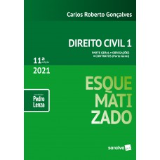 Direito Civil Esquematizado - Vol.1 - 11ª Edição 2021