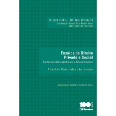 Ensaios de direito privado e social - 1ª edição de 2015