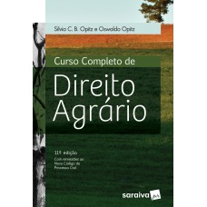 Curso completo de direito agrário - 11ª edição de 2016