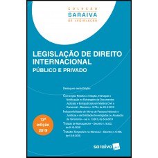 Legislação de direito internacional - 12ª edição de 2019