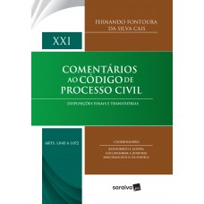 Comentários ao Código de Processo Civil - 1ª Edição 2017