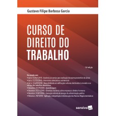 Curso de direito do trabalho - 14ª edição de 2019