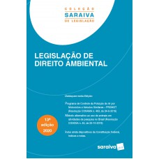 Legislação de Direito Ambiental – 13.ª Edição -2020