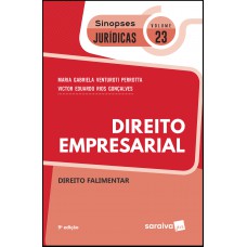 Sinopses jurídicas: Direito Empresarial: Direito falimentar - 9ª edição de 2019