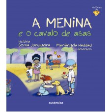 A menina e o cavalo de asas