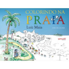 Colorindo na praia Colorindo na praia