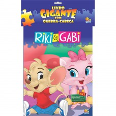 Livro Gigante c/Q-Cabeça(ECO/ESP): (Riki & Gabi)