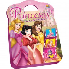 Princesas. Um Sonho De Menina - Maleta c/08 Und.