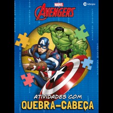 LIVRO DE HISTORIAS, ATIVIDADES E QUEBRA-CABECAS VINGADORES