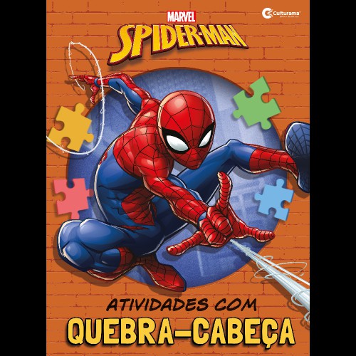 Livro De Atividades E Desenhos Com Lápis Cor - Homem-aranha - Alfabay -  Cubo Mágico - Quebra Cabeças - A loja de Profissionais e Colecionadores!