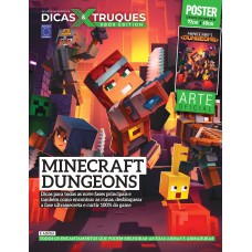 Superpôster Dicas e Truques Xbox Edition - Minecraft Dungeos