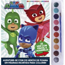 PJ Masks - Livro para pintar