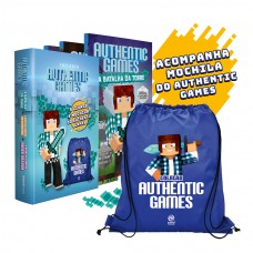 Trilogia Authenticgames com mochila