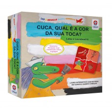 Ler e Brincar Basta Começar - Cuca, qual é a cor da sua toca? - Descubra as cores e personagens do folclore em um livro interativo com quebra-cabeça