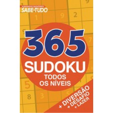 Almanaque passatempos sabe-tudo - 365 sudoku