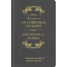 Dia a dia com os Puritanos Ingleses Capa couro