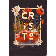 Bíblia NVT Flores Tropicais Cristo Preto - Letra Normal