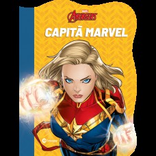 Livro Recortado Marvel Capitã Marvel