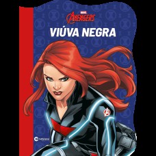 Livro Recortado Marvel Viúva Negra