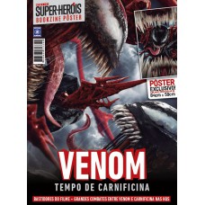 Superpôster Mundo dos Super-Heróis - Venom Tempo de Carnificina