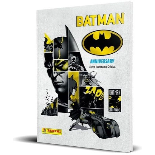 Álbum ilustrado oficial Batman 80 anos - Capa dura