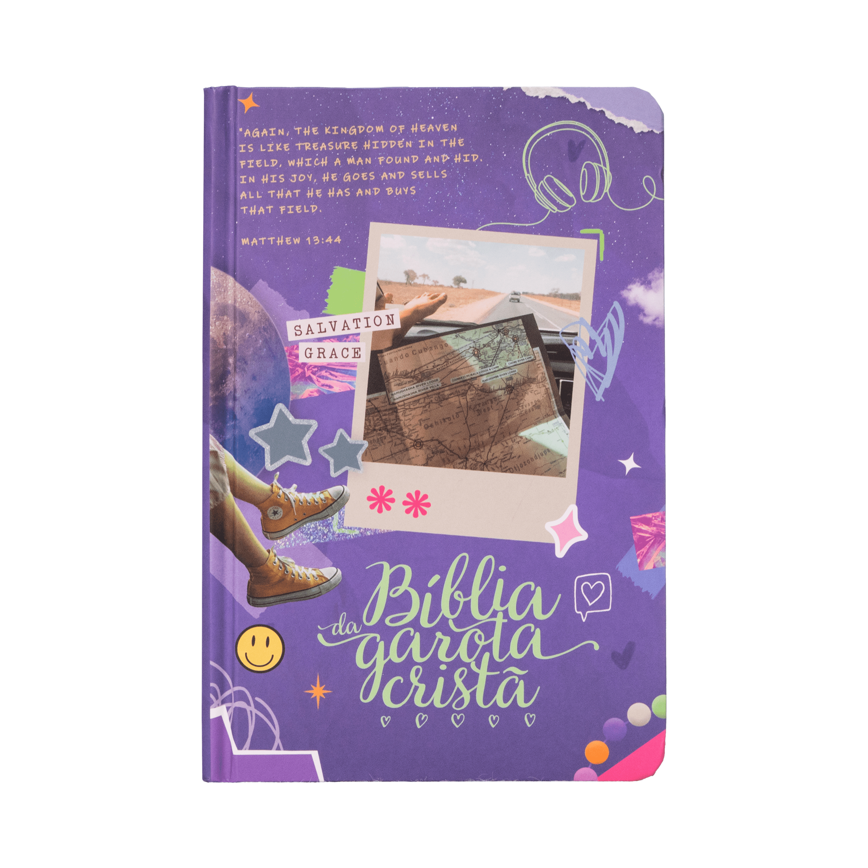 Bíblia da garota cristã: NTLH, capa dura roxa, Leitura Perfeita: Nova Tradução na Linguagem de Hoje
