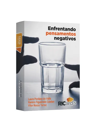 Enfrentando Pensamentos Negativos - 100 Cards para Contestar Distorções Cognitivas