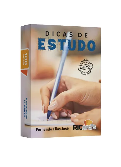 Dicas de estudo: 100 cards para aumentar a qualidade dos seus estudos